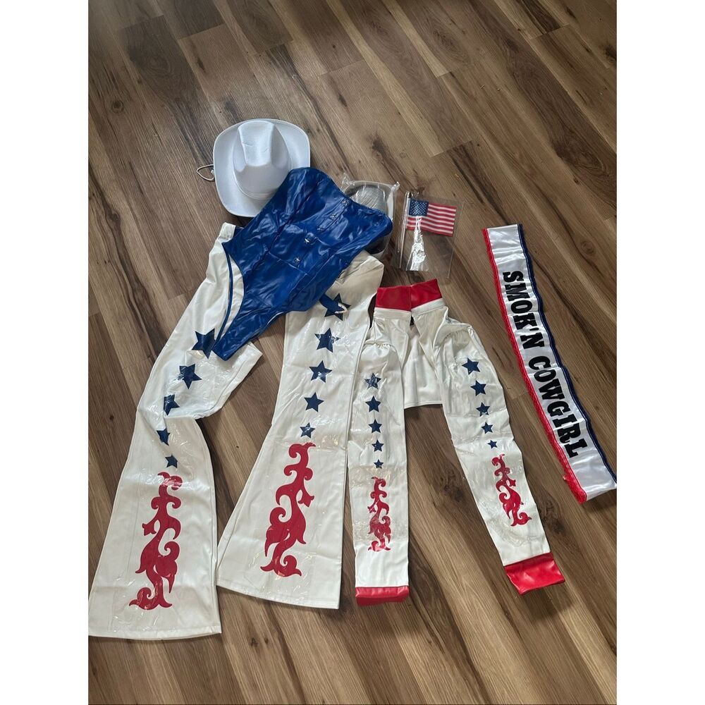 Dolls Kill Smokin Cowgirl Ain’t Texas western Costume